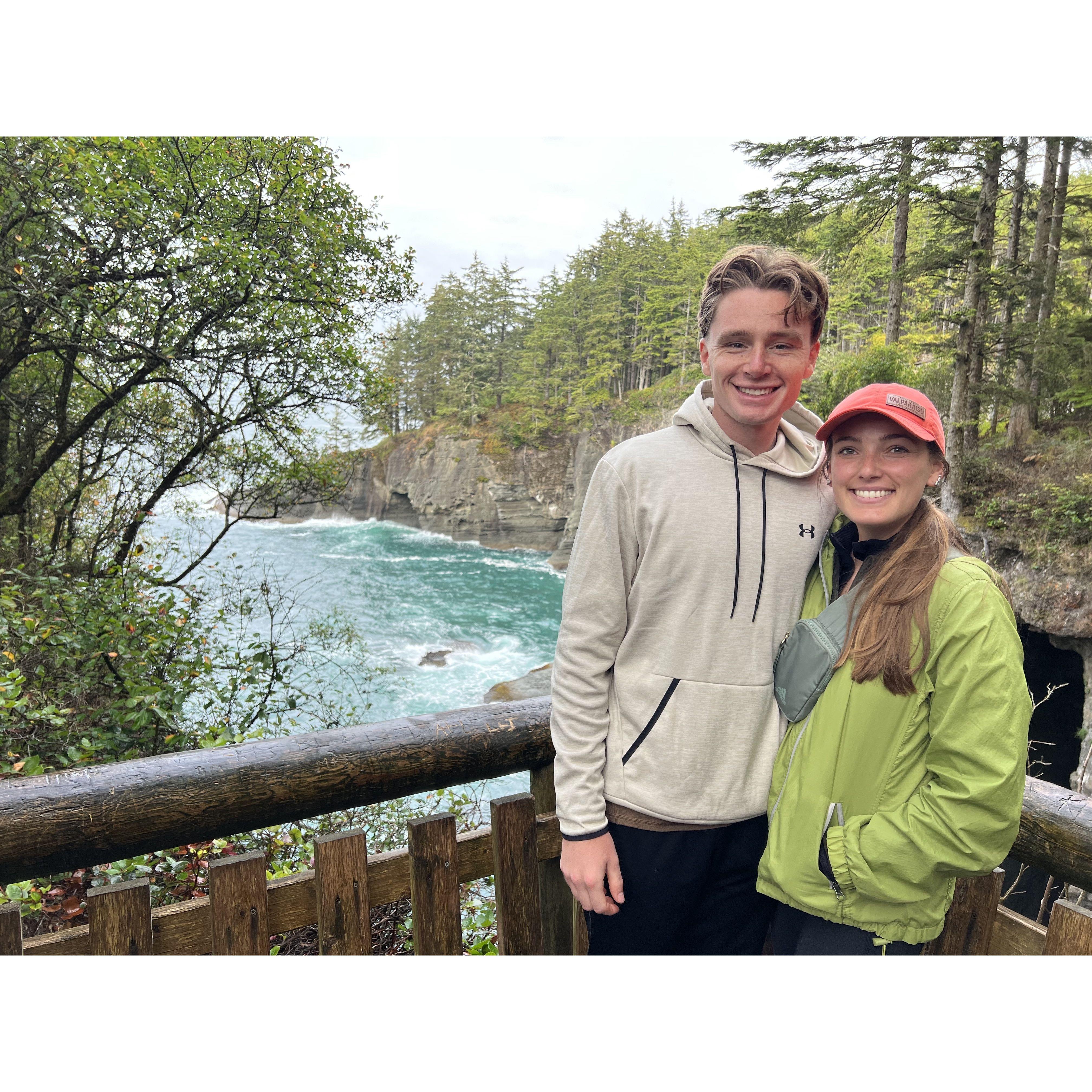 Pretty ocean at Olympic national park