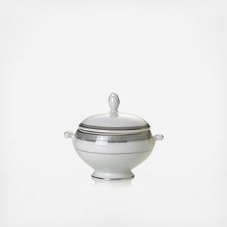 Platinum Crown Sugar Bowl