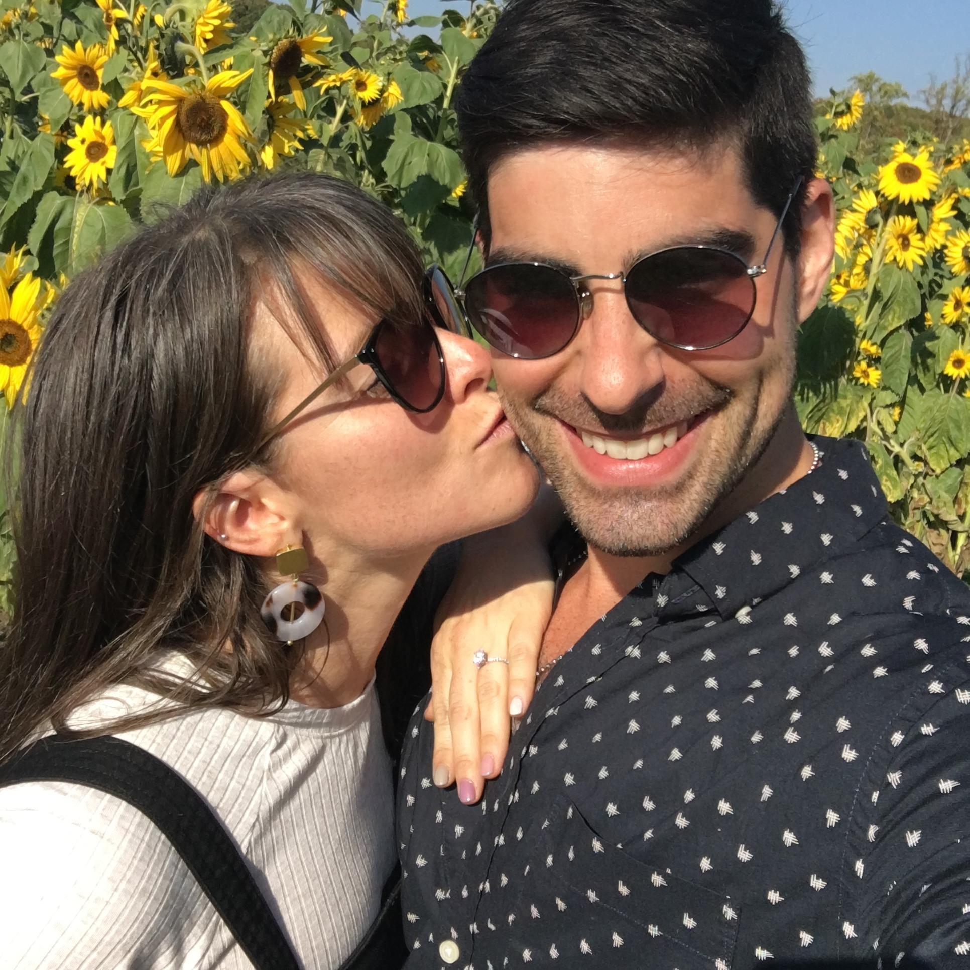 Another from Engagement day. The Weather was perfect at Harvest Moon Orchard! October 2019.