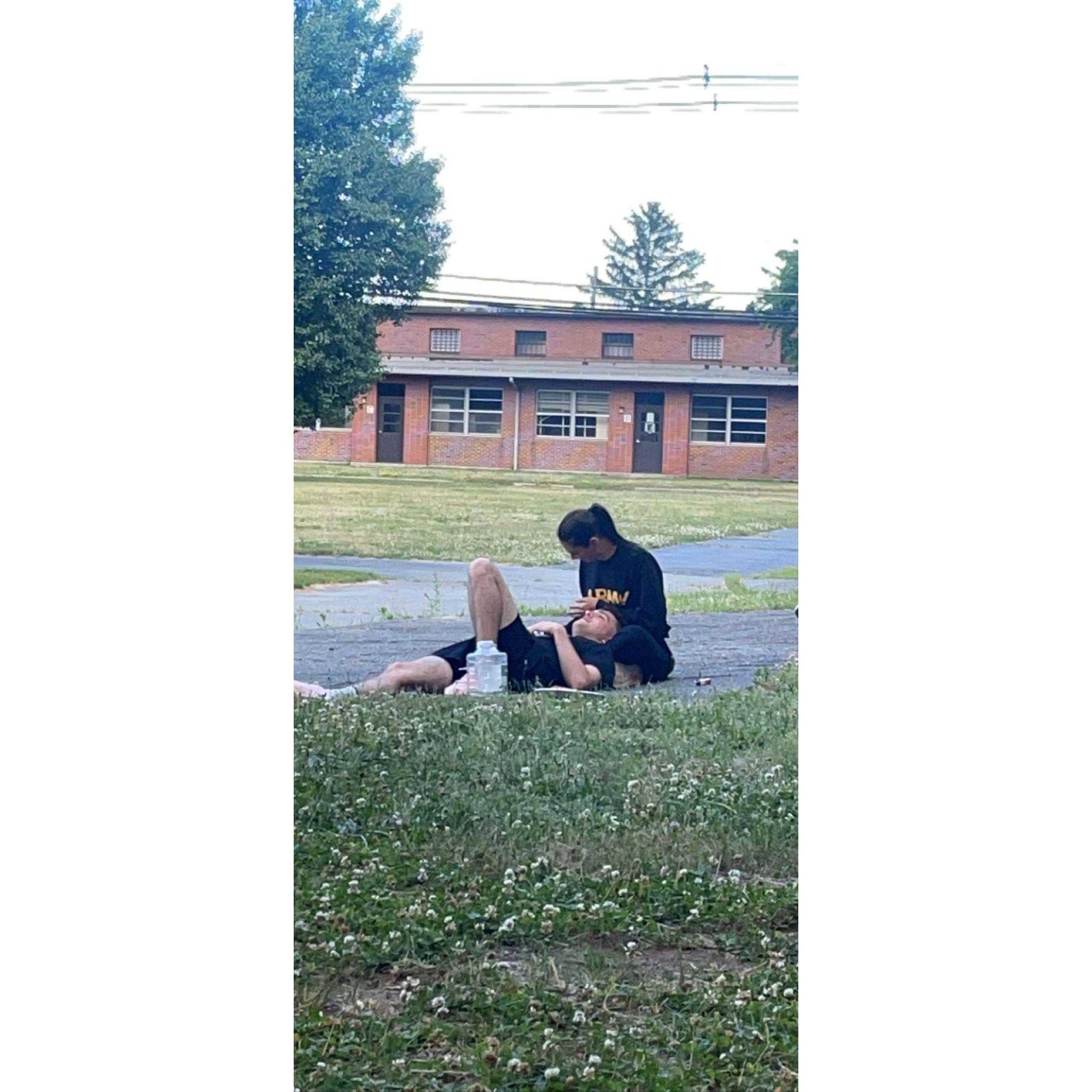 The first time we touched