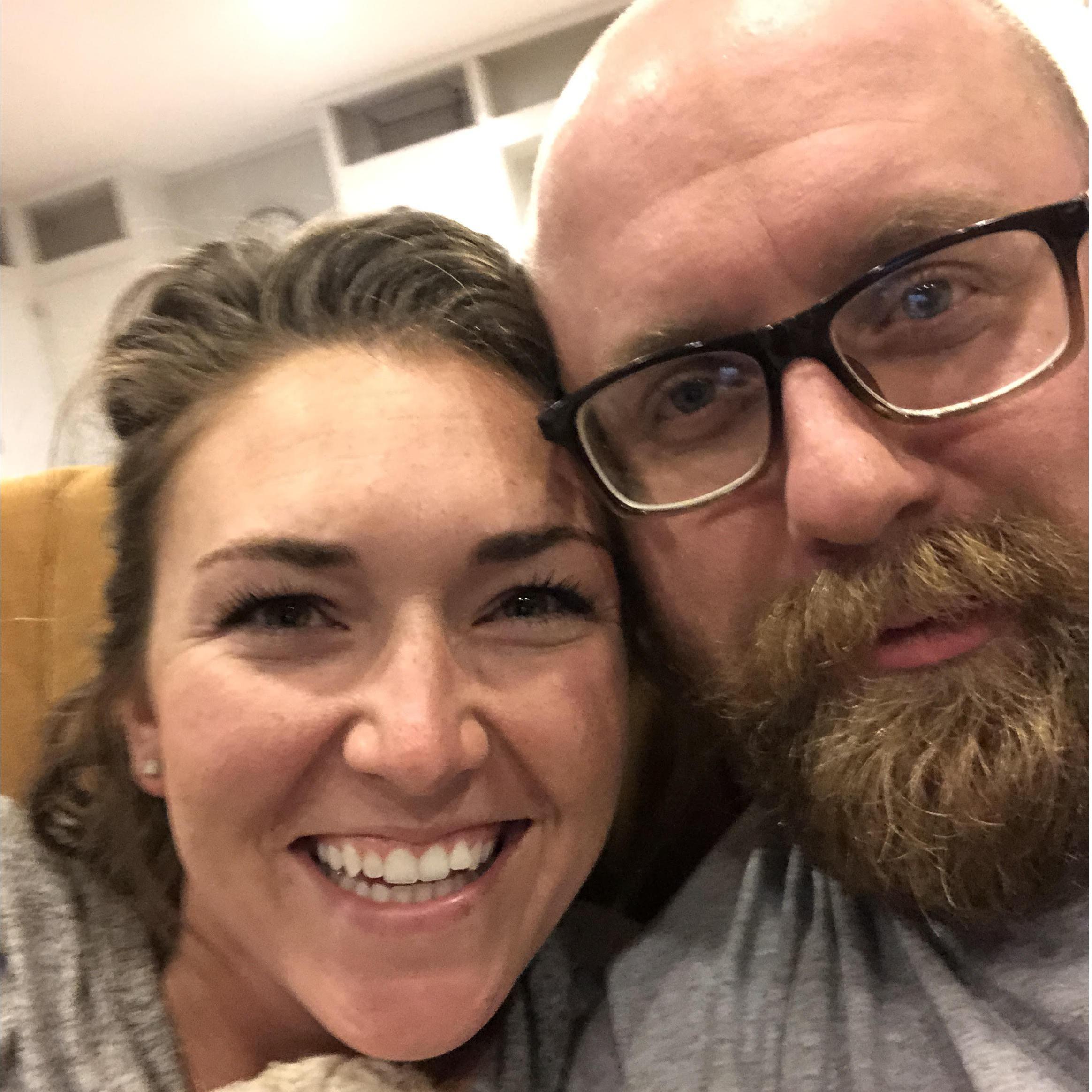 Our first official photo together.