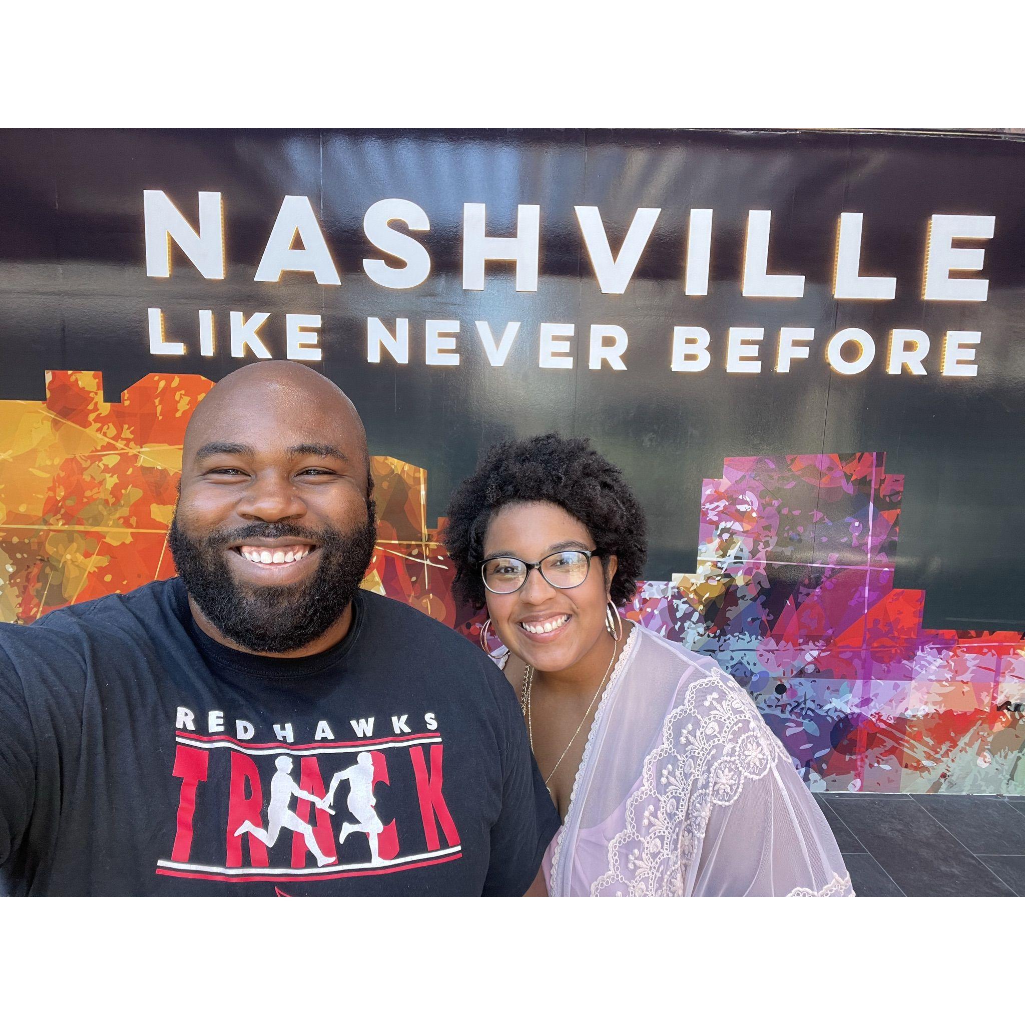 Nashville, May 2021 (our first trip!)