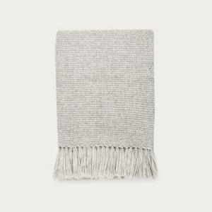 Alpaca Basketweave Throw