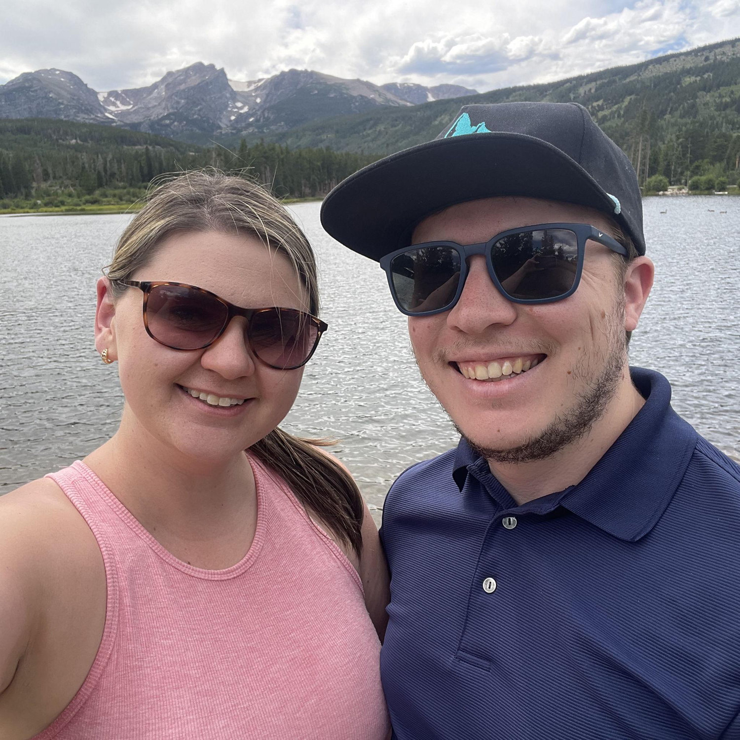 A fun time hiking through the Rockies in one of our favorite places, Rocky Mountain National Park!