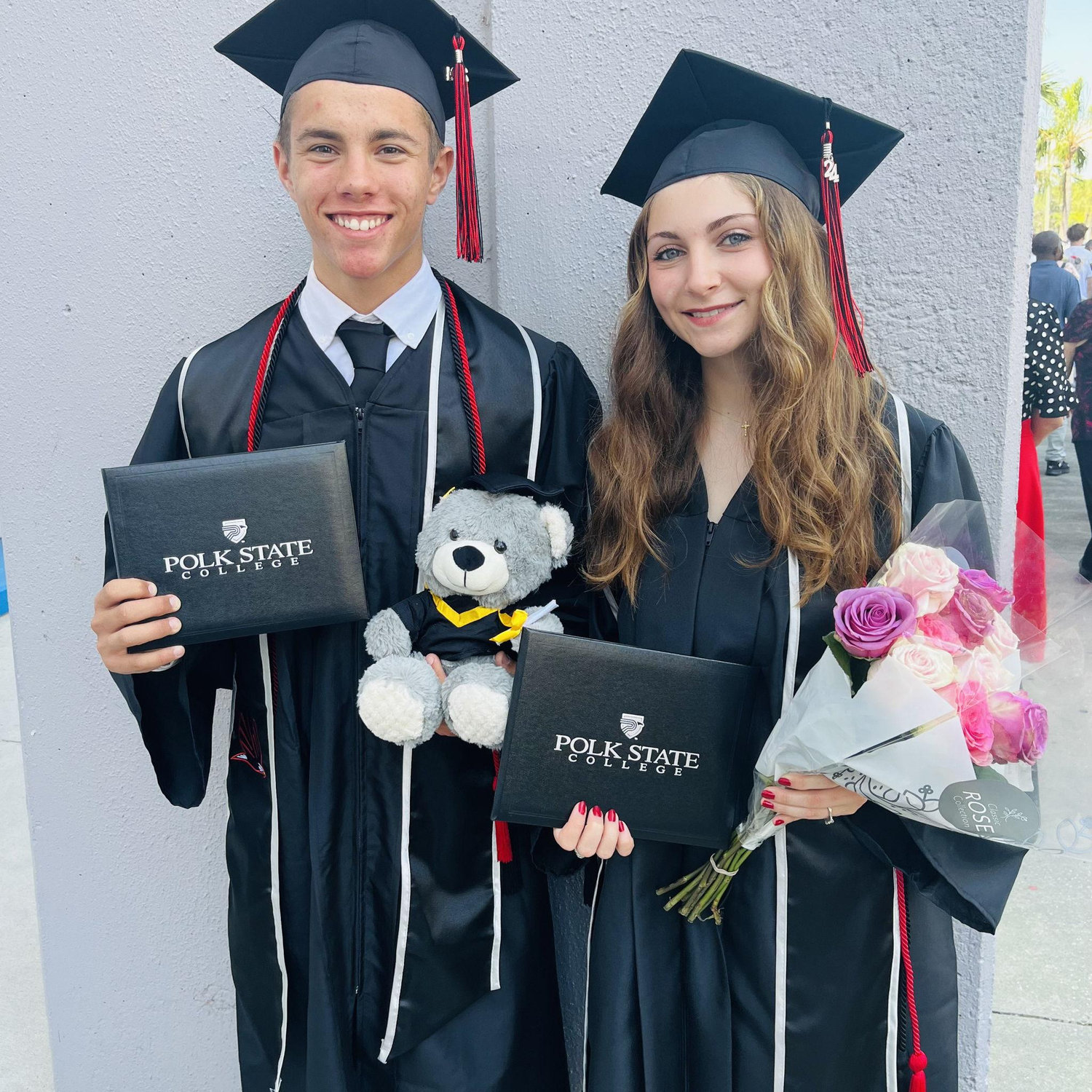 We got our Associates Degrees Together!