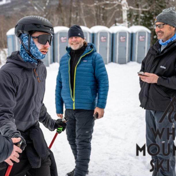 Forest at Last Skier Standing. He skied for 67 hours straight!