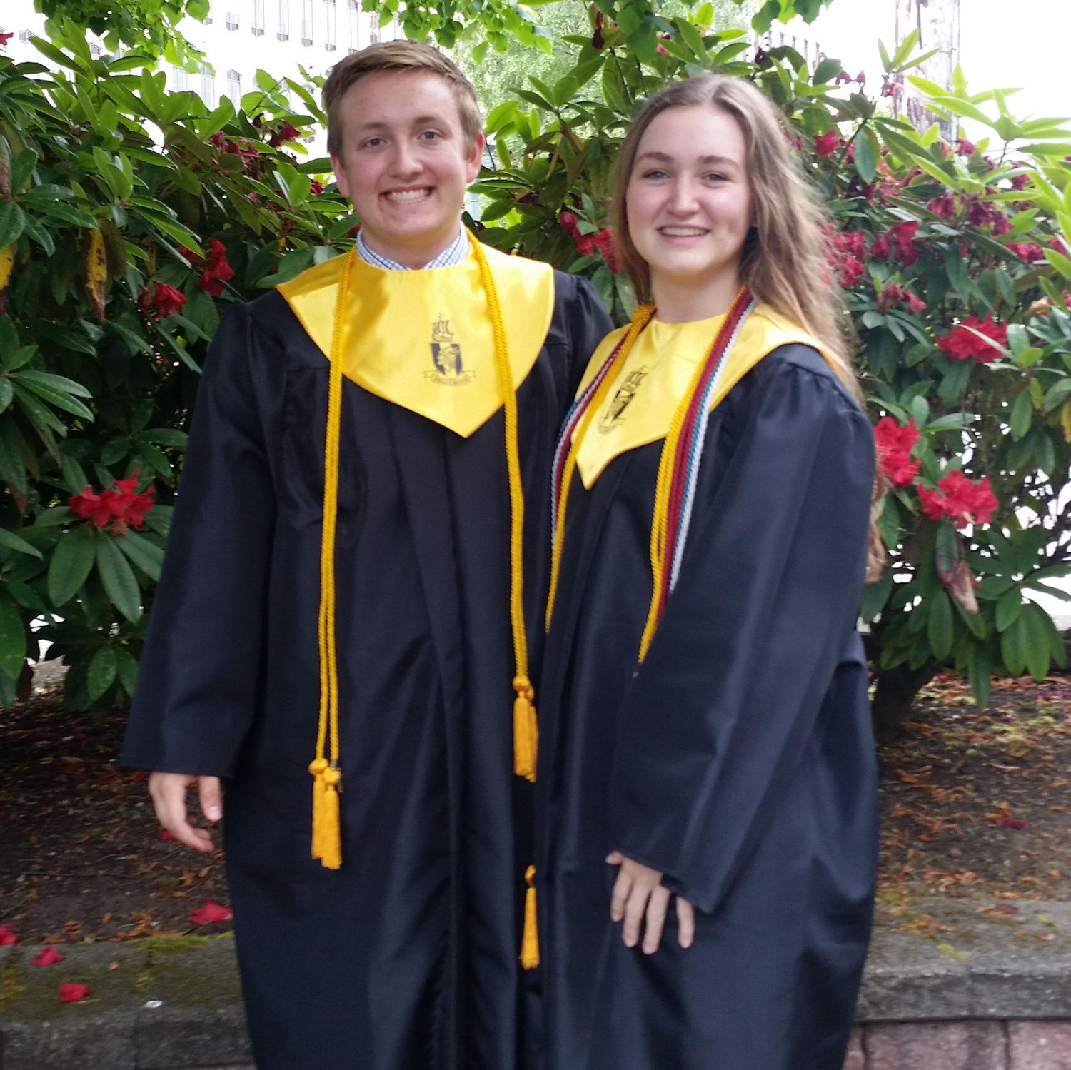 In June of 2017 they graduated from Inglemoor High School without ever having a class together. They had been dating for over three years.
