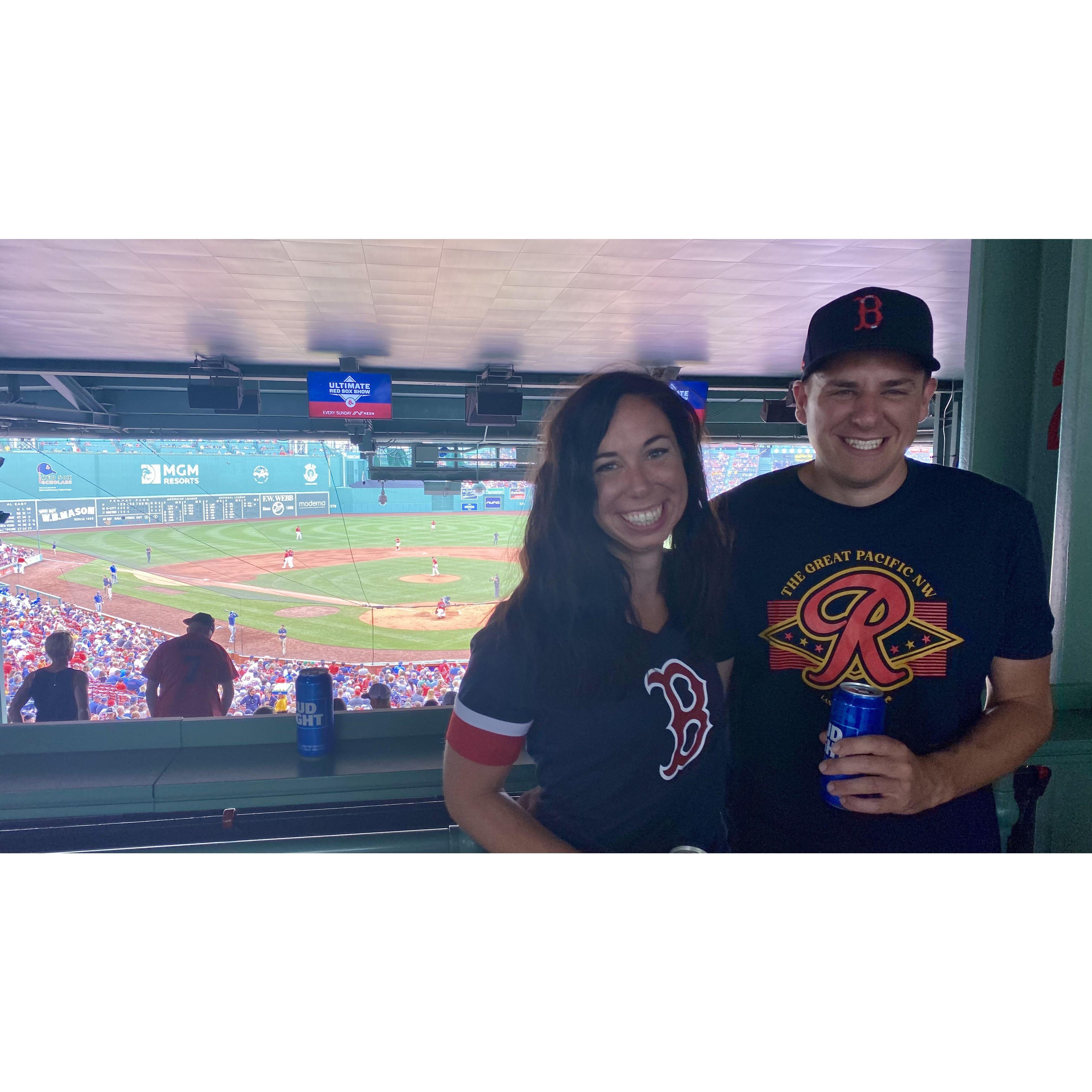 Courtney told Dana the only New England team she would support was the Red Sox.