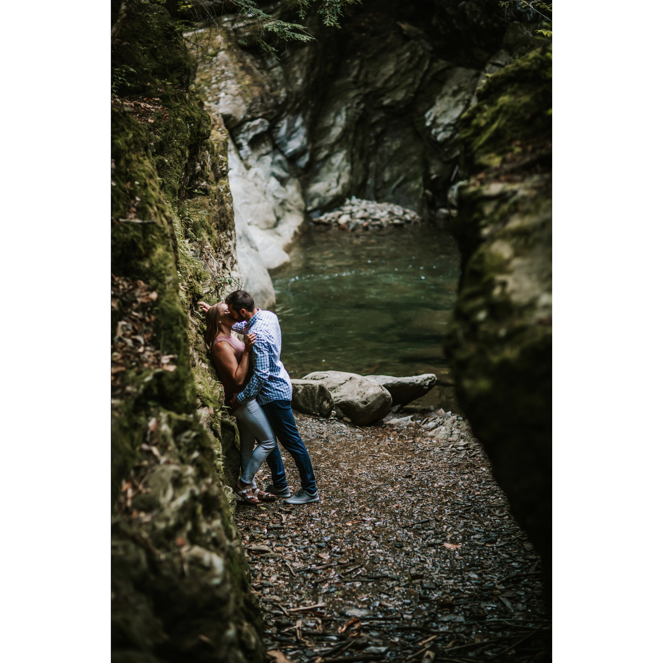 Engagement photo session
