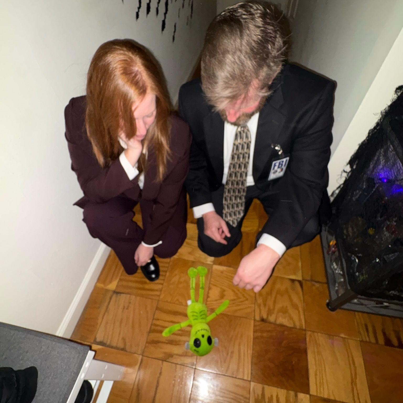 Halloween 2025 - Mulder and Scully!