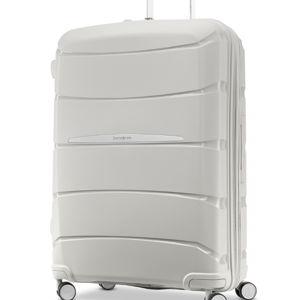 Stone Grey Outline Pro Carry-On Spinner | Hardside Carry On | Samsonite (For the Bride)