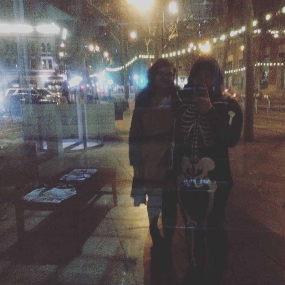 The night we helped a women who had passed out on the sidewalk after the show get home safe. October 29th, 2016.