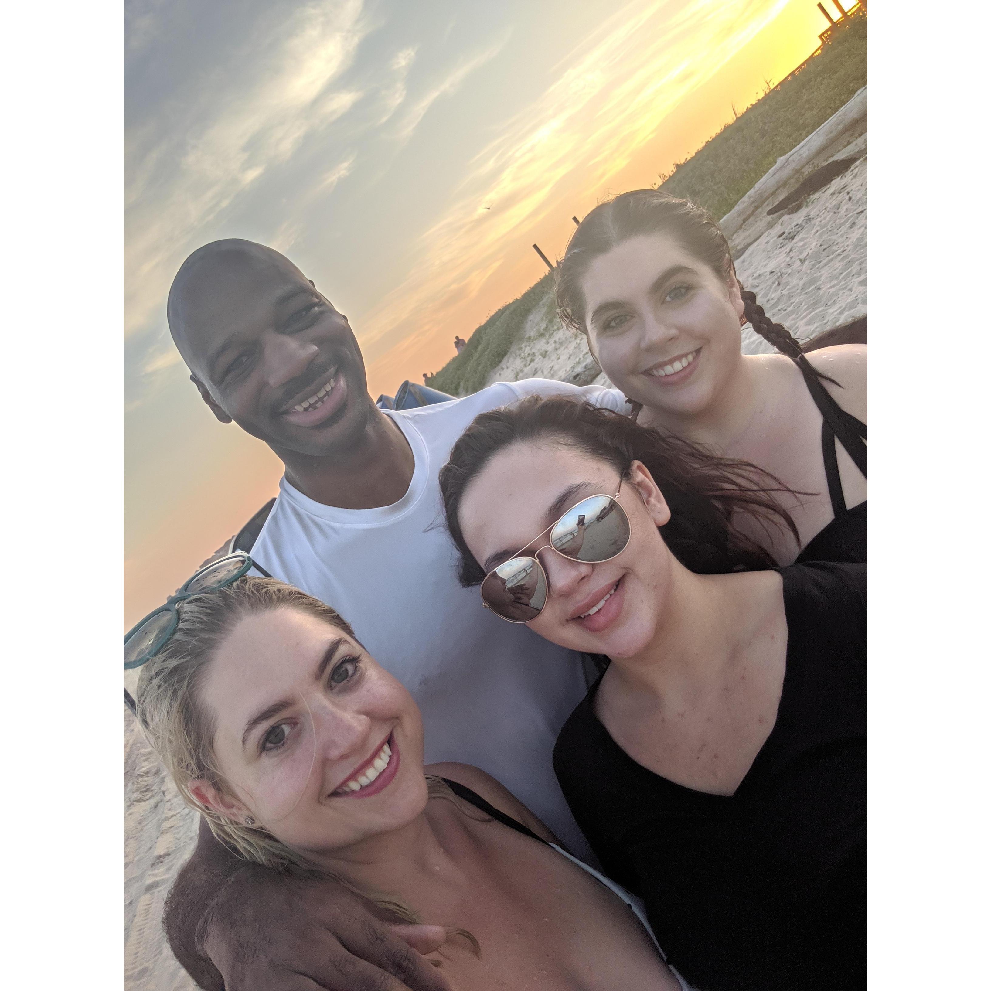 9/1/19 Donavan's first time at Surfside beach.
"I was 34 years old when I went to my first beach, please don't judge me." - Donavan