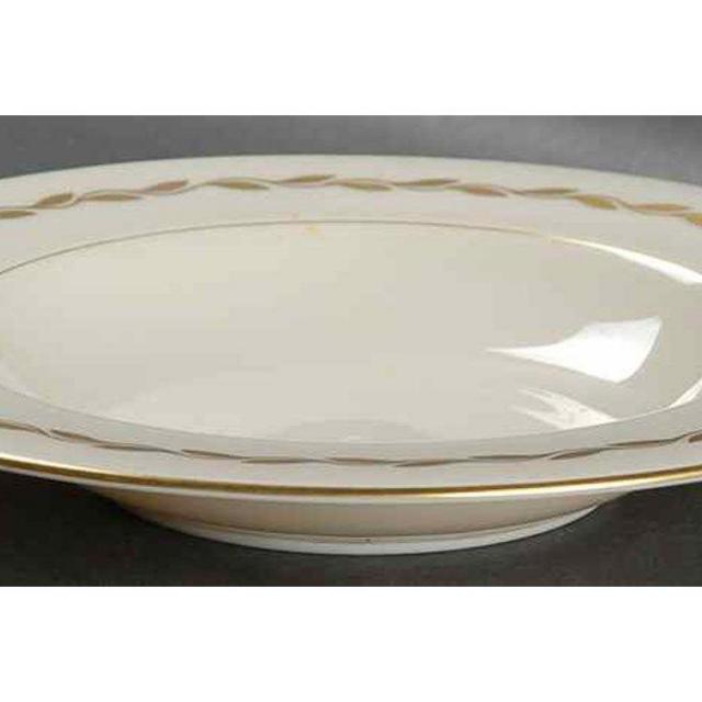 Rim Soup Bowl, Golden Wreath by Lenox