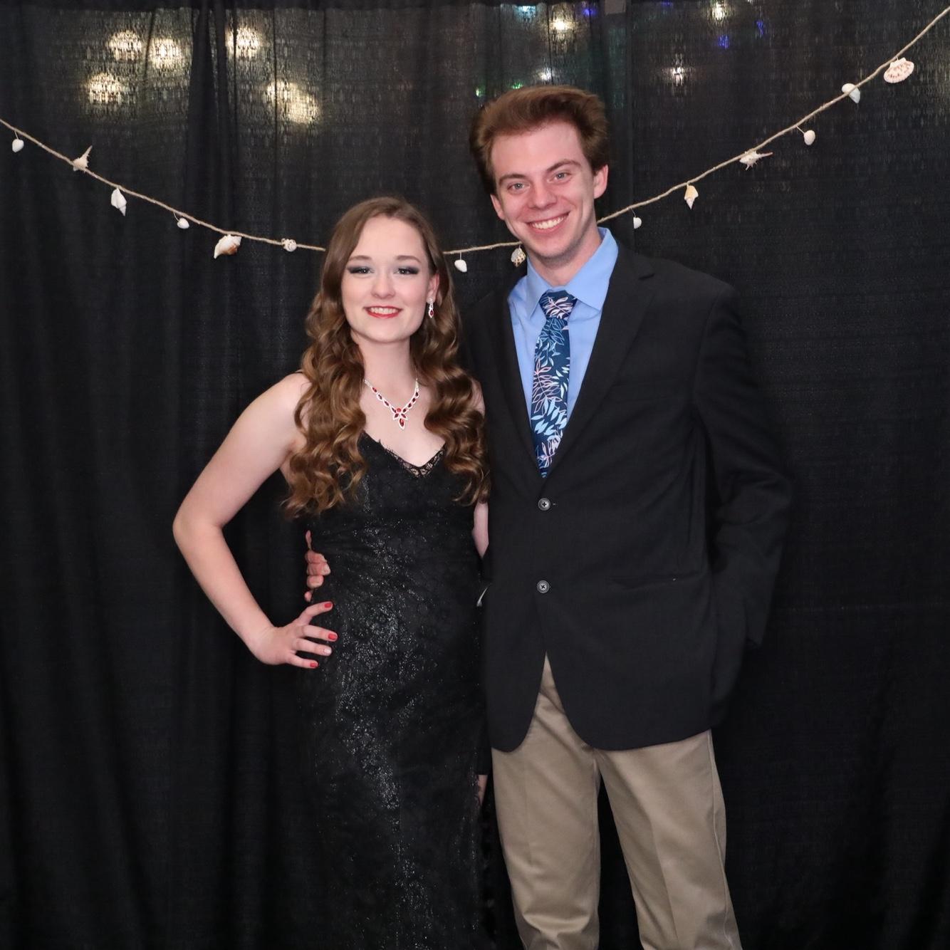 The CCU spring formal we went to as "friends" before Leiton asked Ruthie to go on a date.