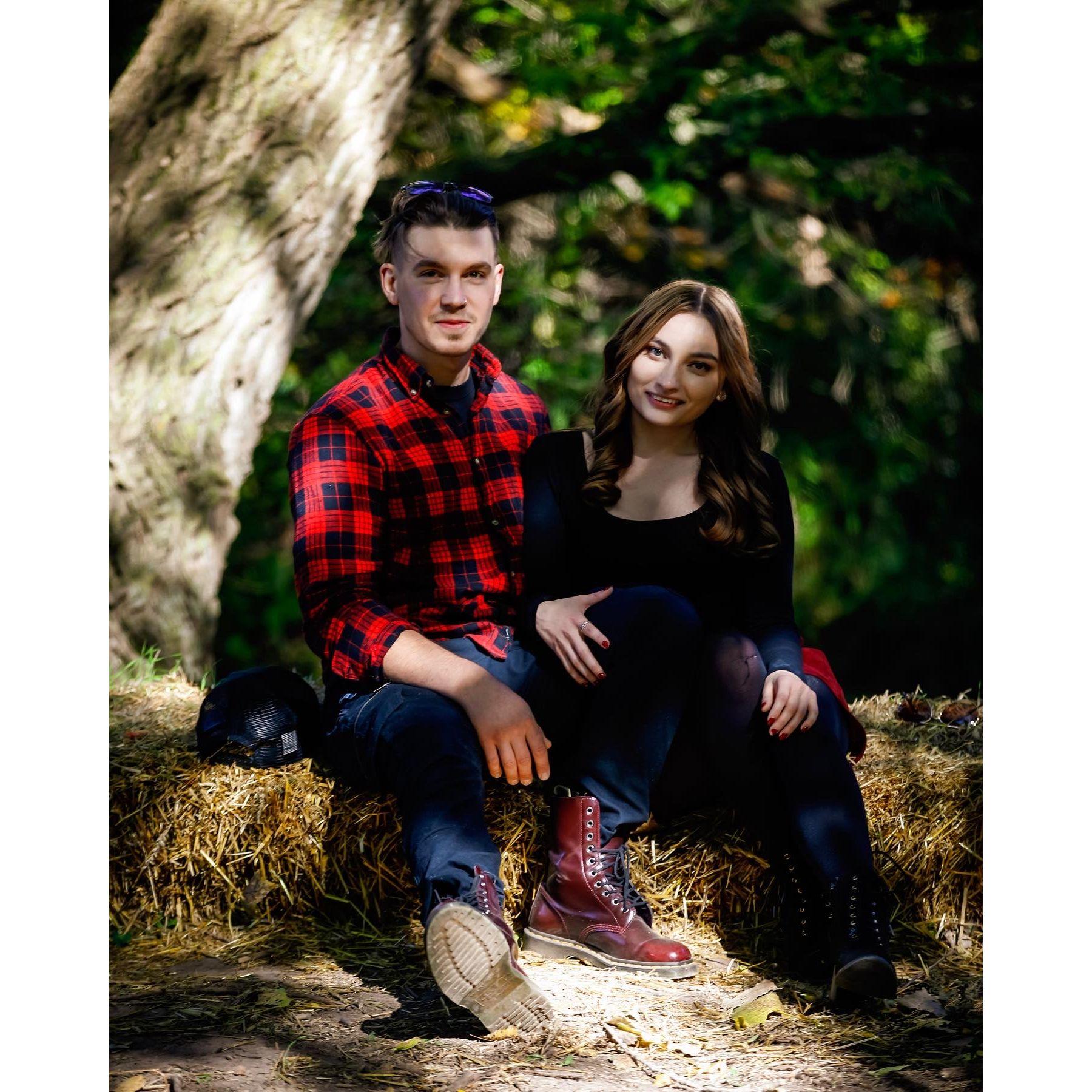 Our very first photoshoot together in 2022.