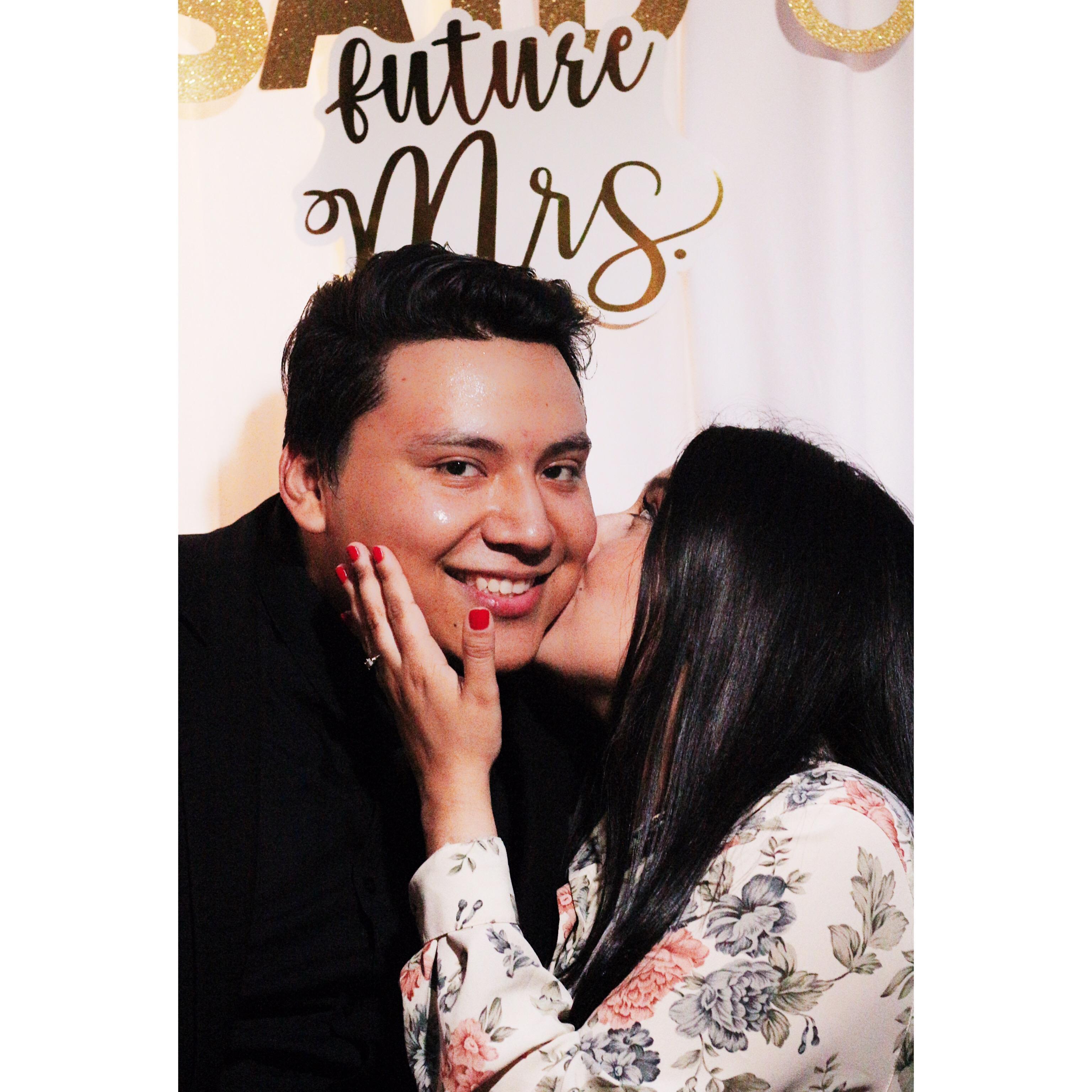 When Manuel proposed and she said YES!!! (Jul 2018)