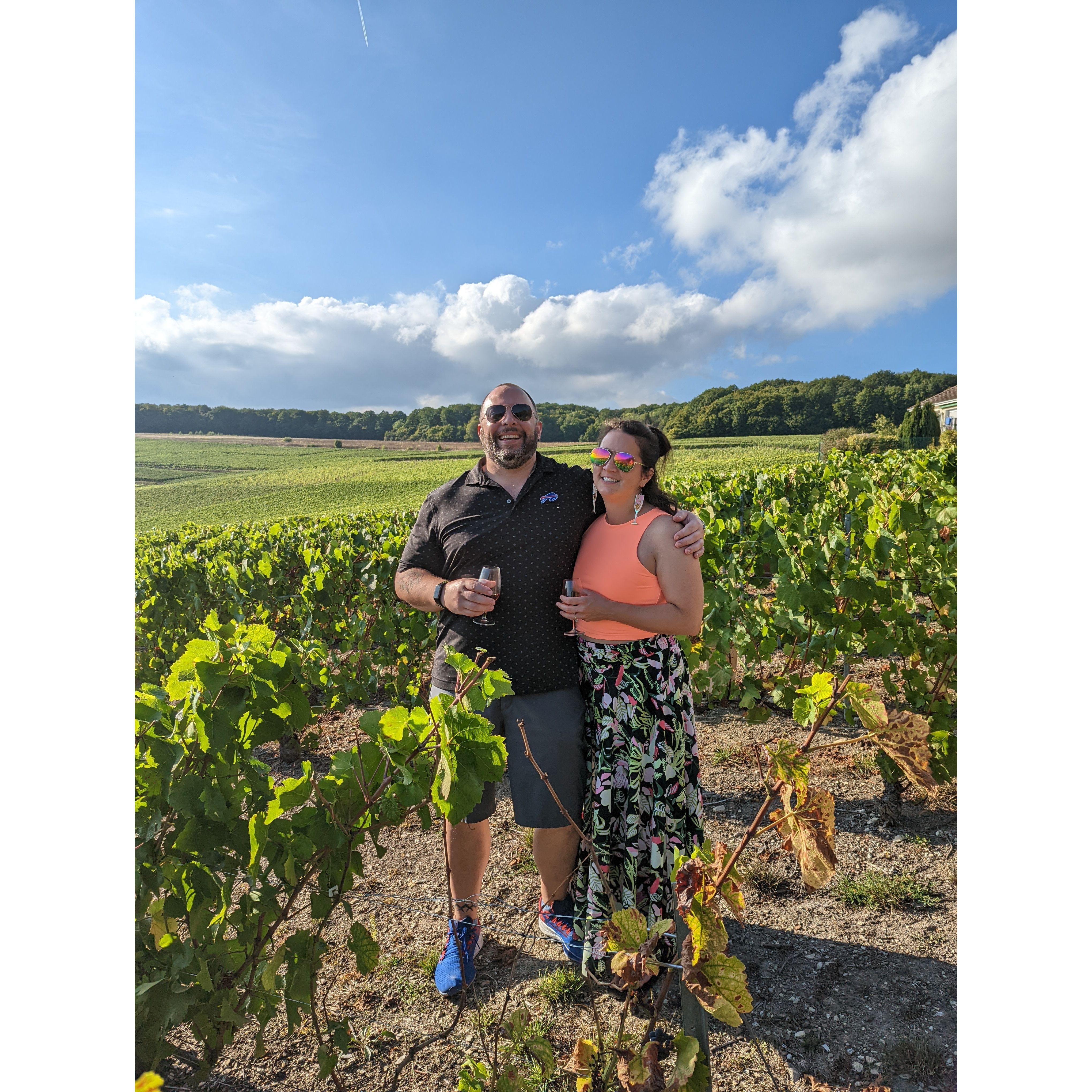 A beautiful day in Champagne :)