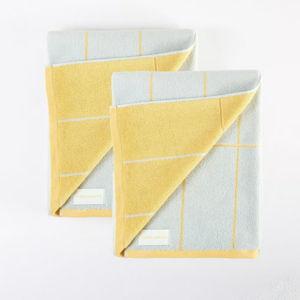 Windowpane Resort Towel Bundle - sunny sky