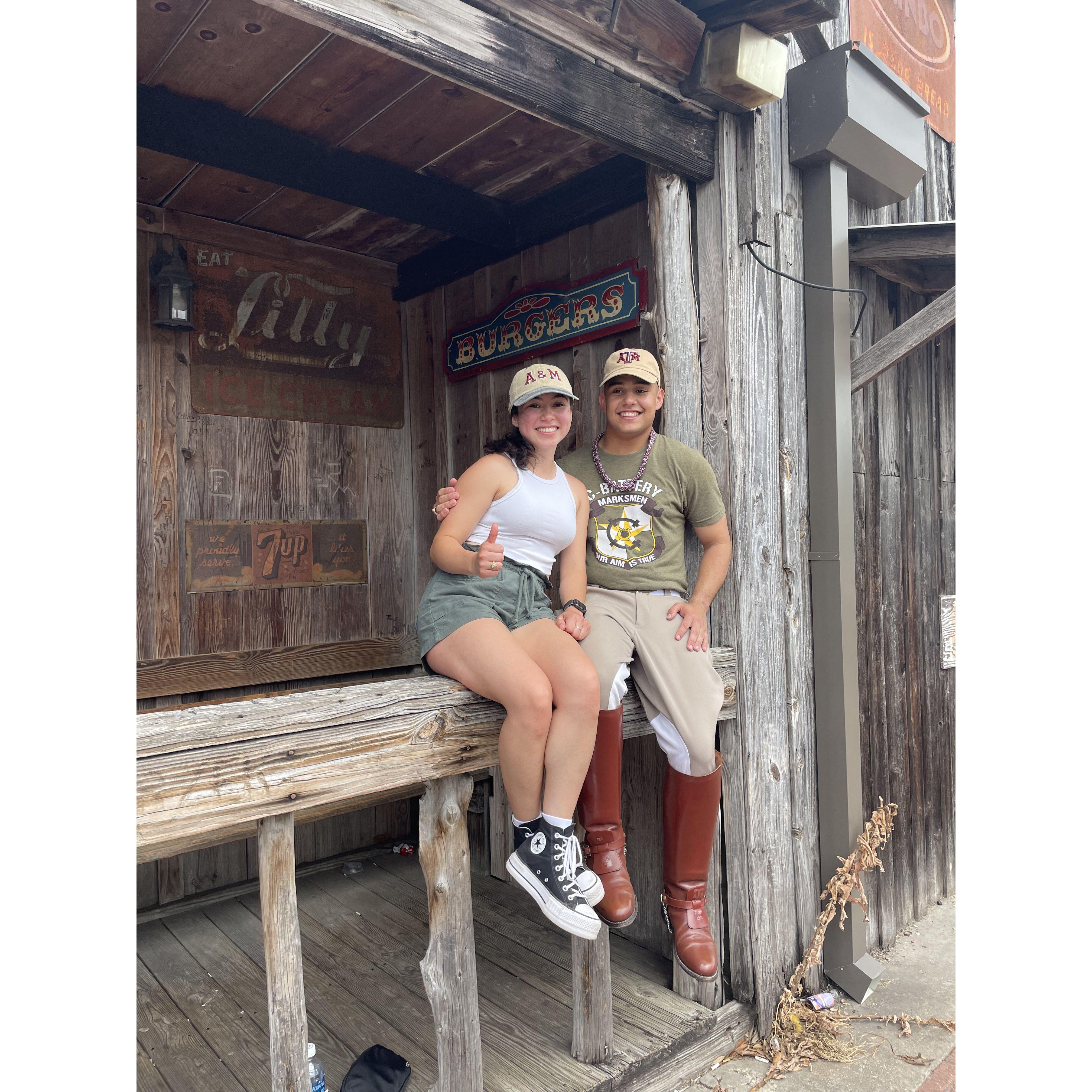 A quick trip to the Dixie Chicken after Rene’s Last Final Review