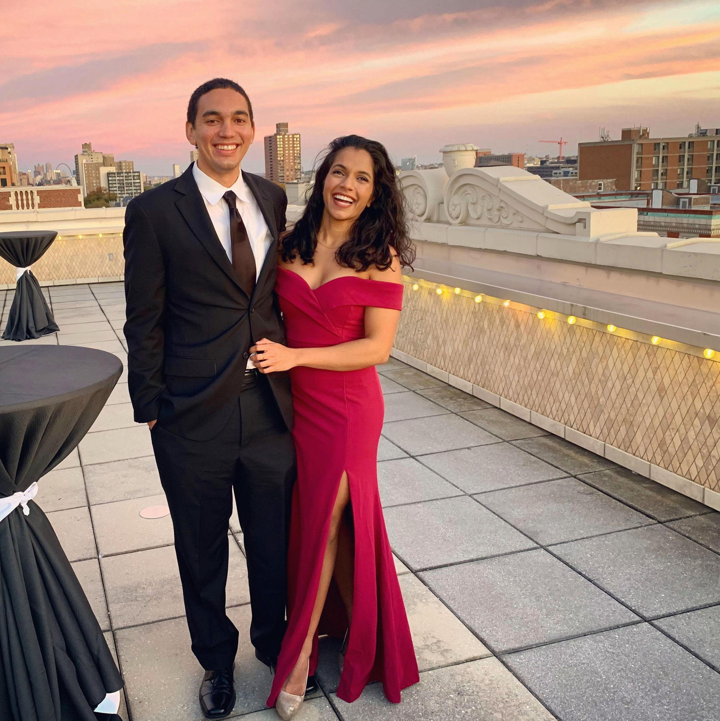 Celebrating Dusty and Sophia
