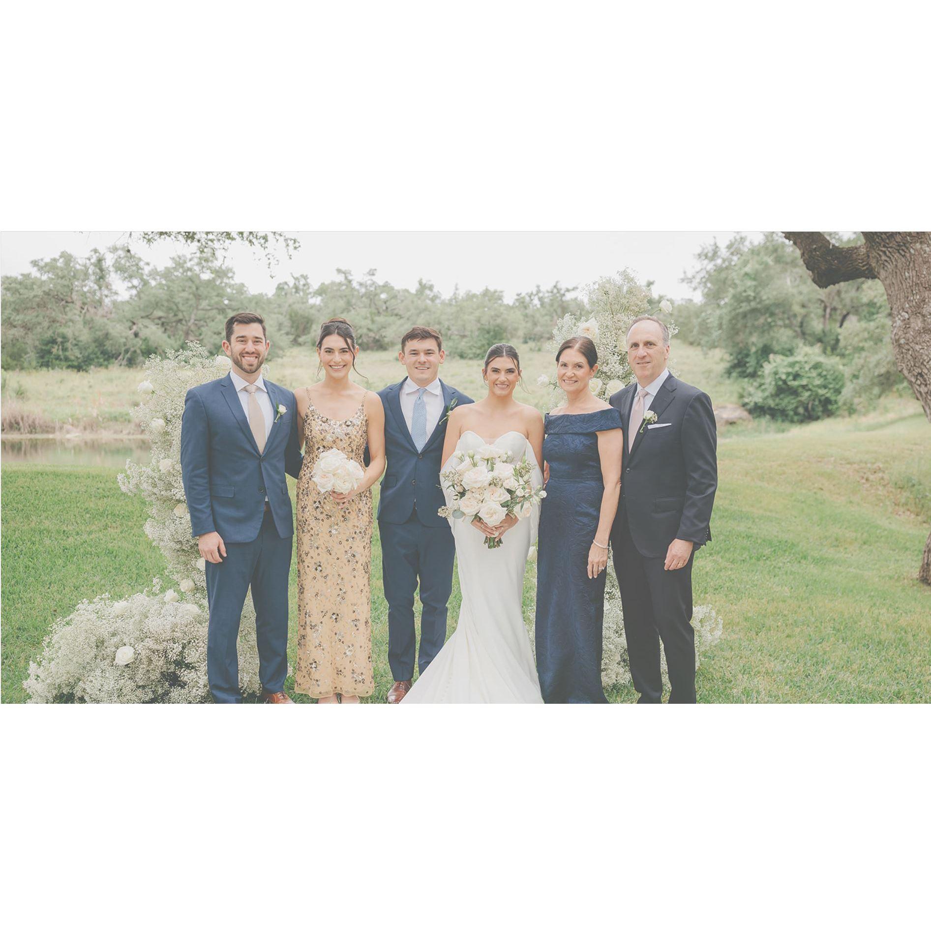 Elisa & Ben's wedding in May of 2024