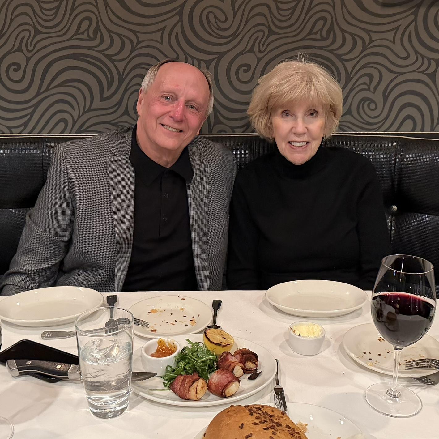 Dinner in Birmingham.  May 2025.