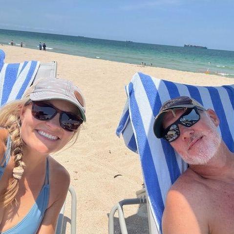 Beach bumming in FLL