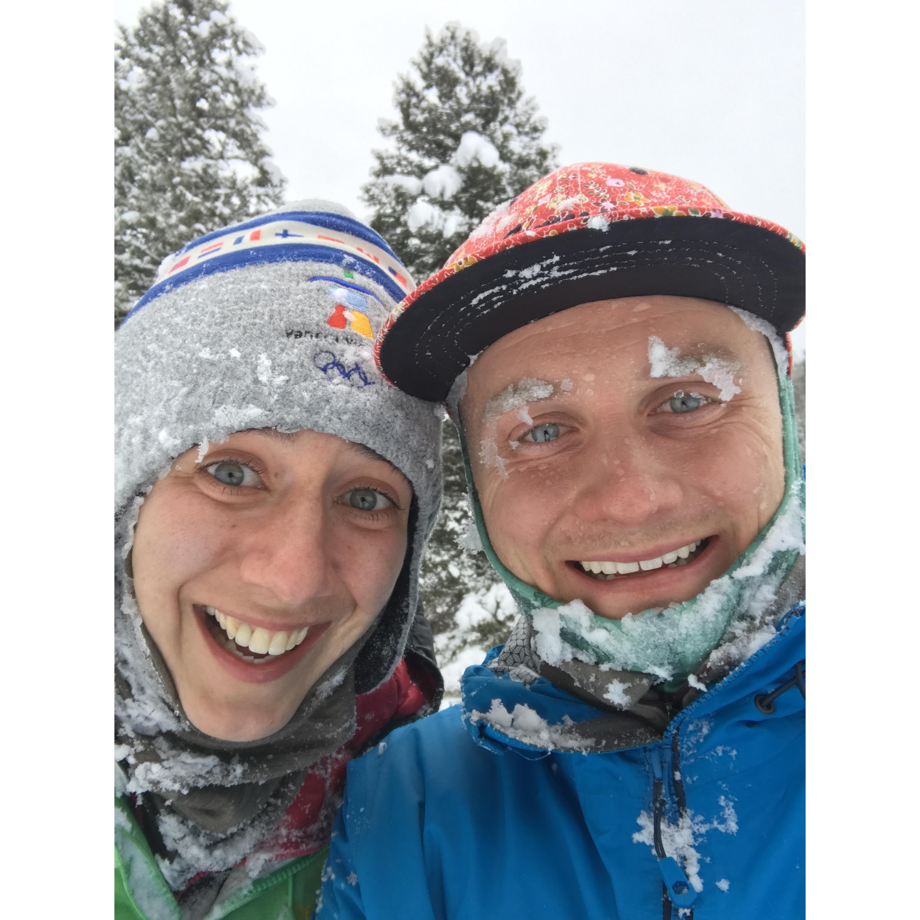 Sledding in Mill Creek!