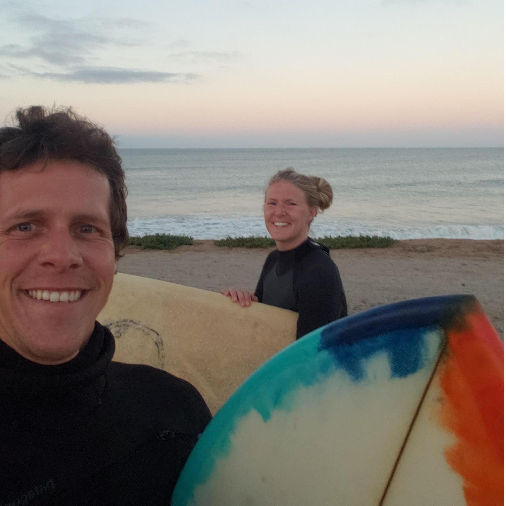Christopher sharing one of his favorite places with Grace for the first time, Baja.