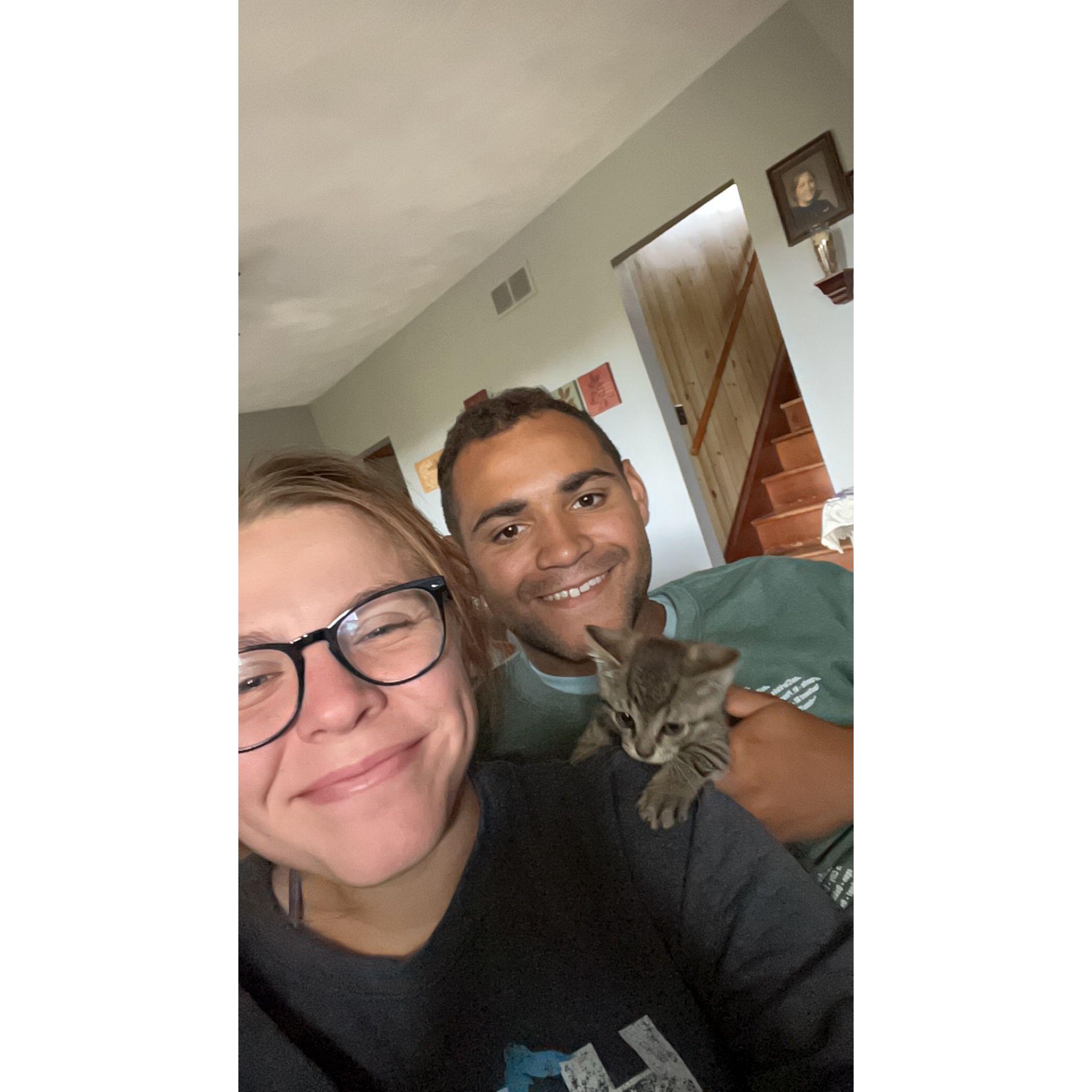 Our first pet together, Nezuko