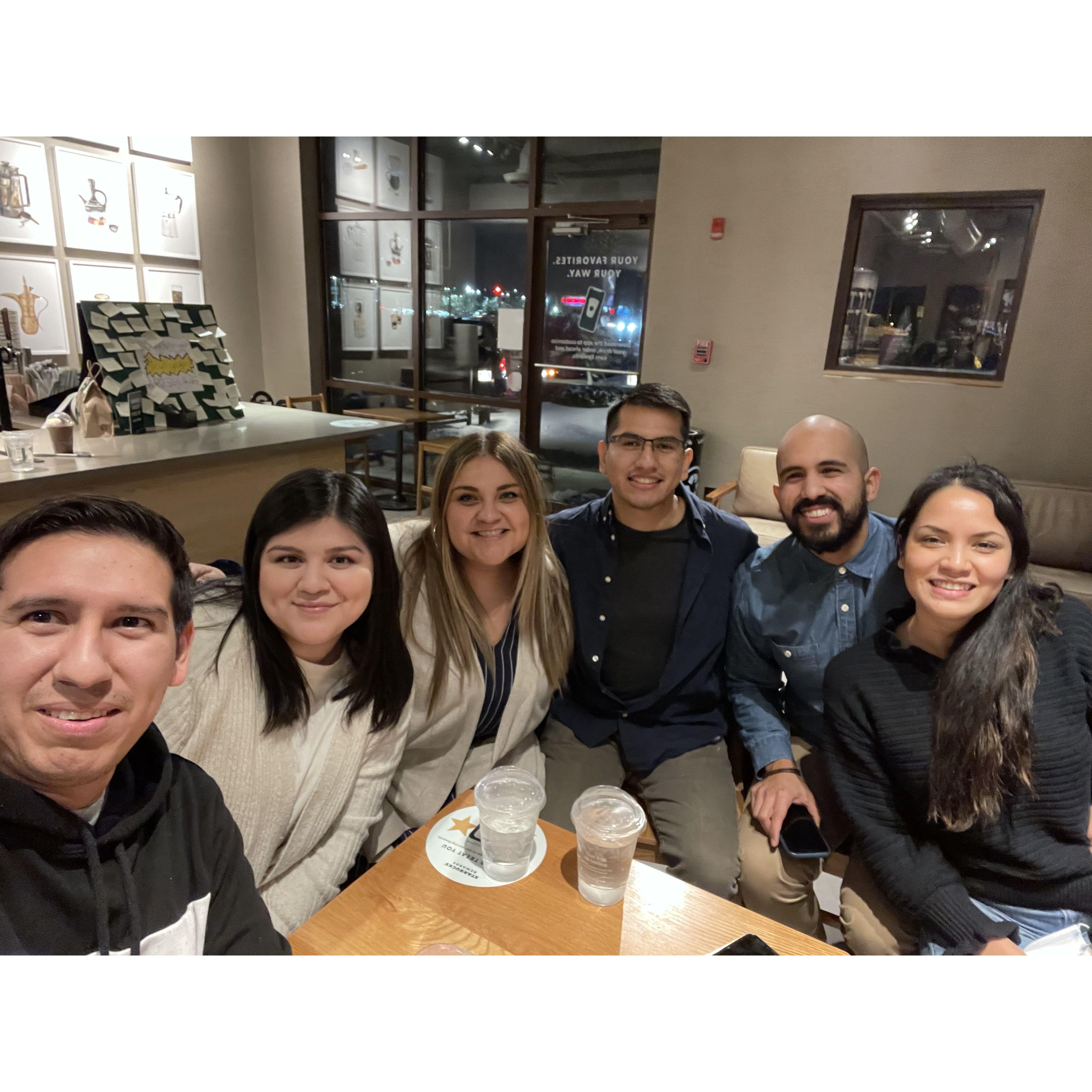 Hanging out with couple friends- Saliendo con parejas 