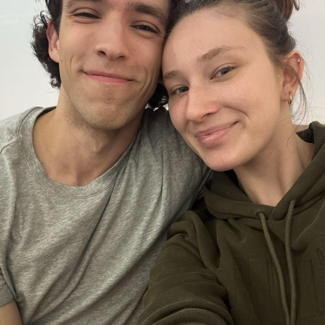 Early airport for Frank's hometown visit!