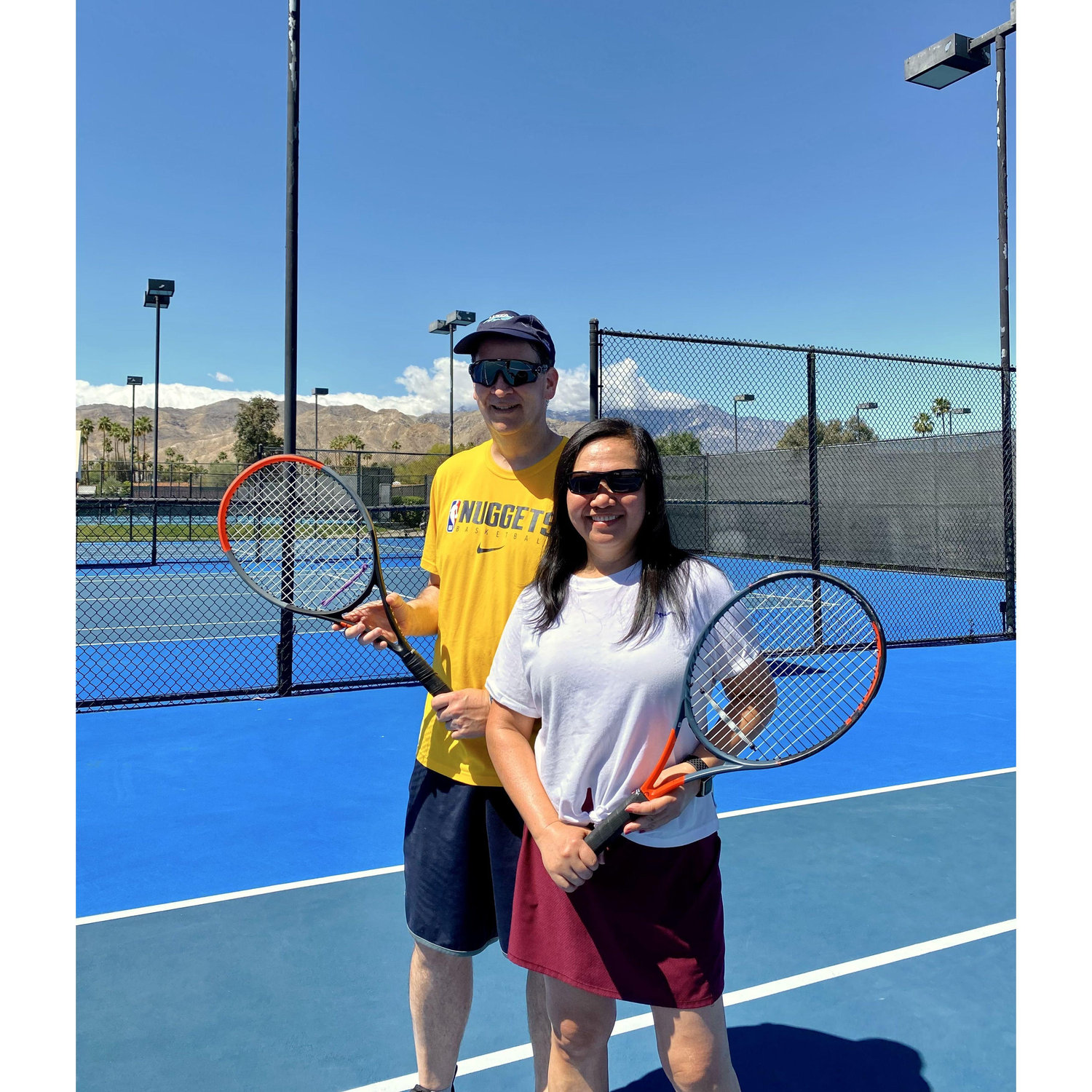 Tennis in Palm Springs, California