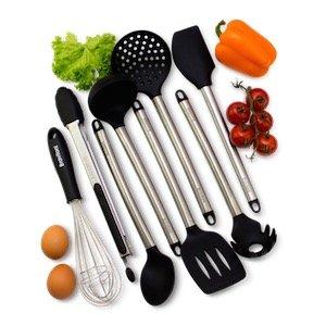 Braviloni Kitchen Utensils - 8 Piece Cooking Utensils