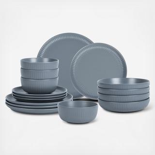Logan 16-Piece Dinnerware Set, Service for 4