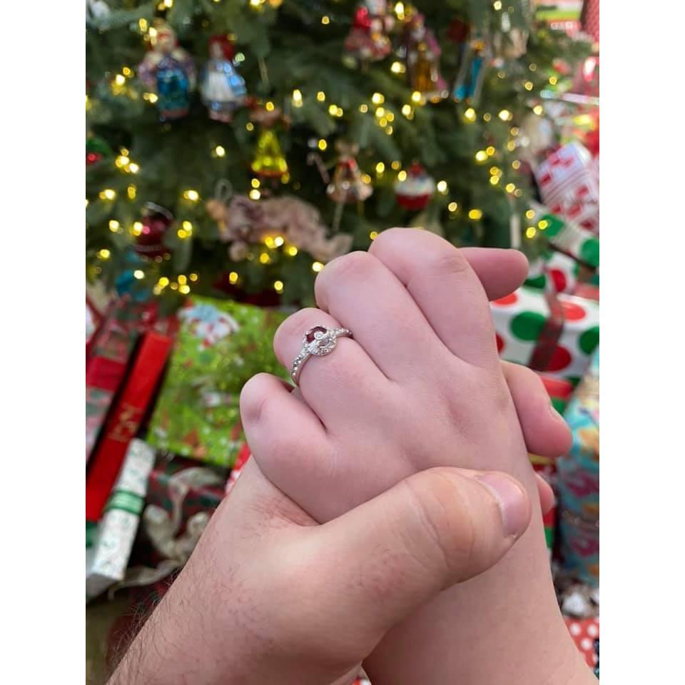 I could make any number of Pokémon jokes here, but at the end of the day, I'm just happy she chose me, too.