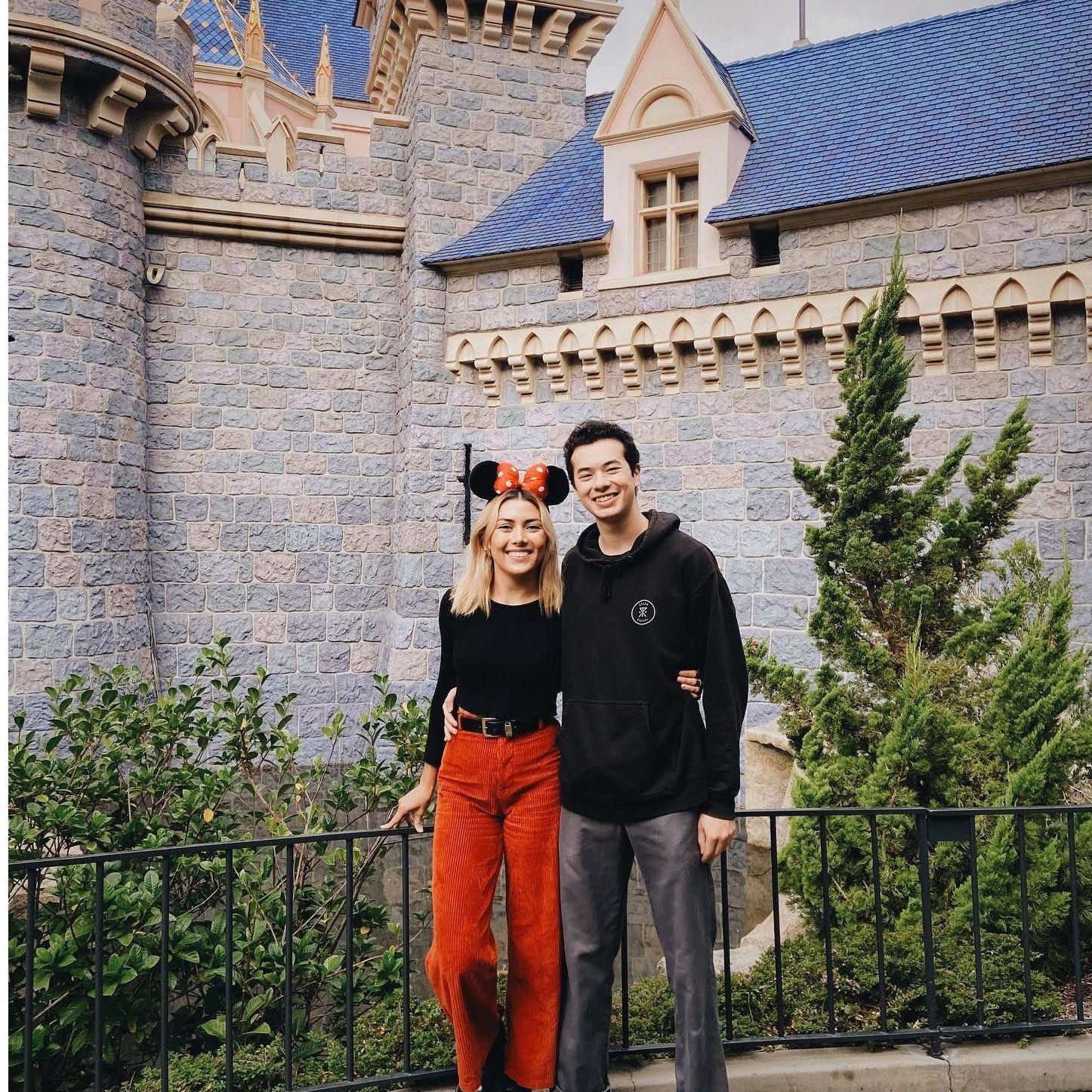 October 2021 - Our first time at Disneyland together!