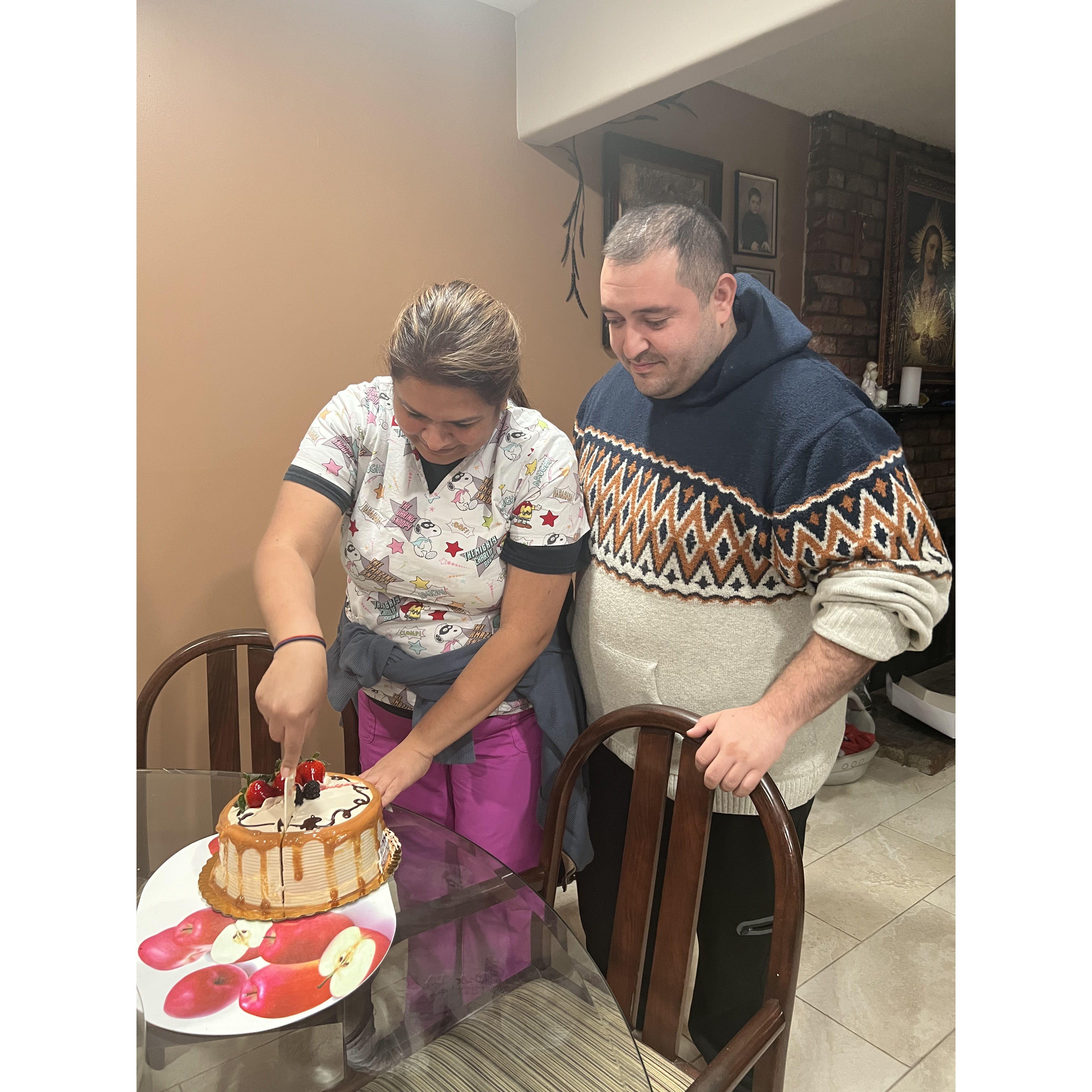 Biby's bday cake