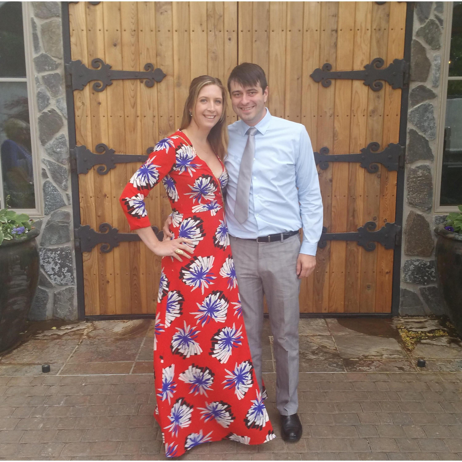 June 2016 - Our first trip together, went to Washington to celebrate AJ and Sydney Krzysko's wedding.