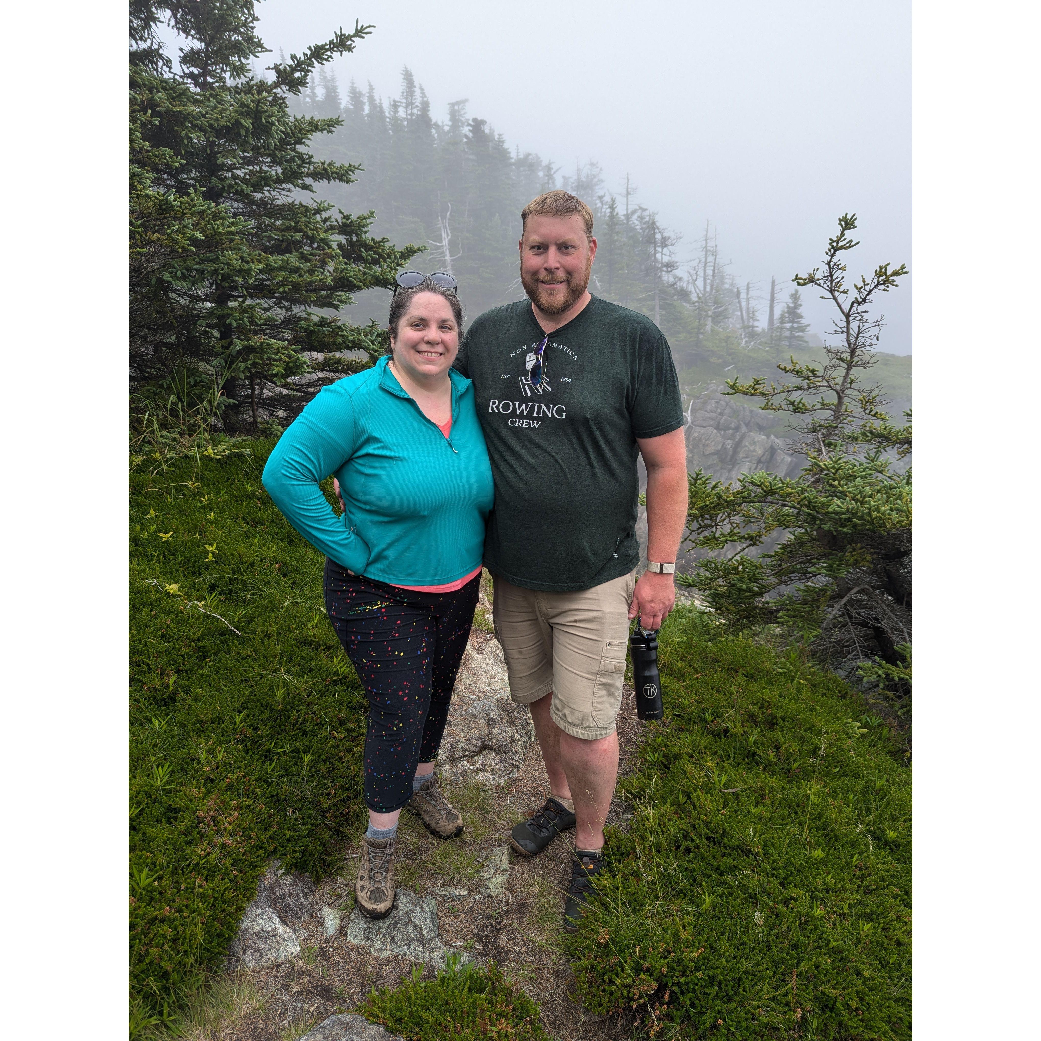 Another foggy Downeast Hike!