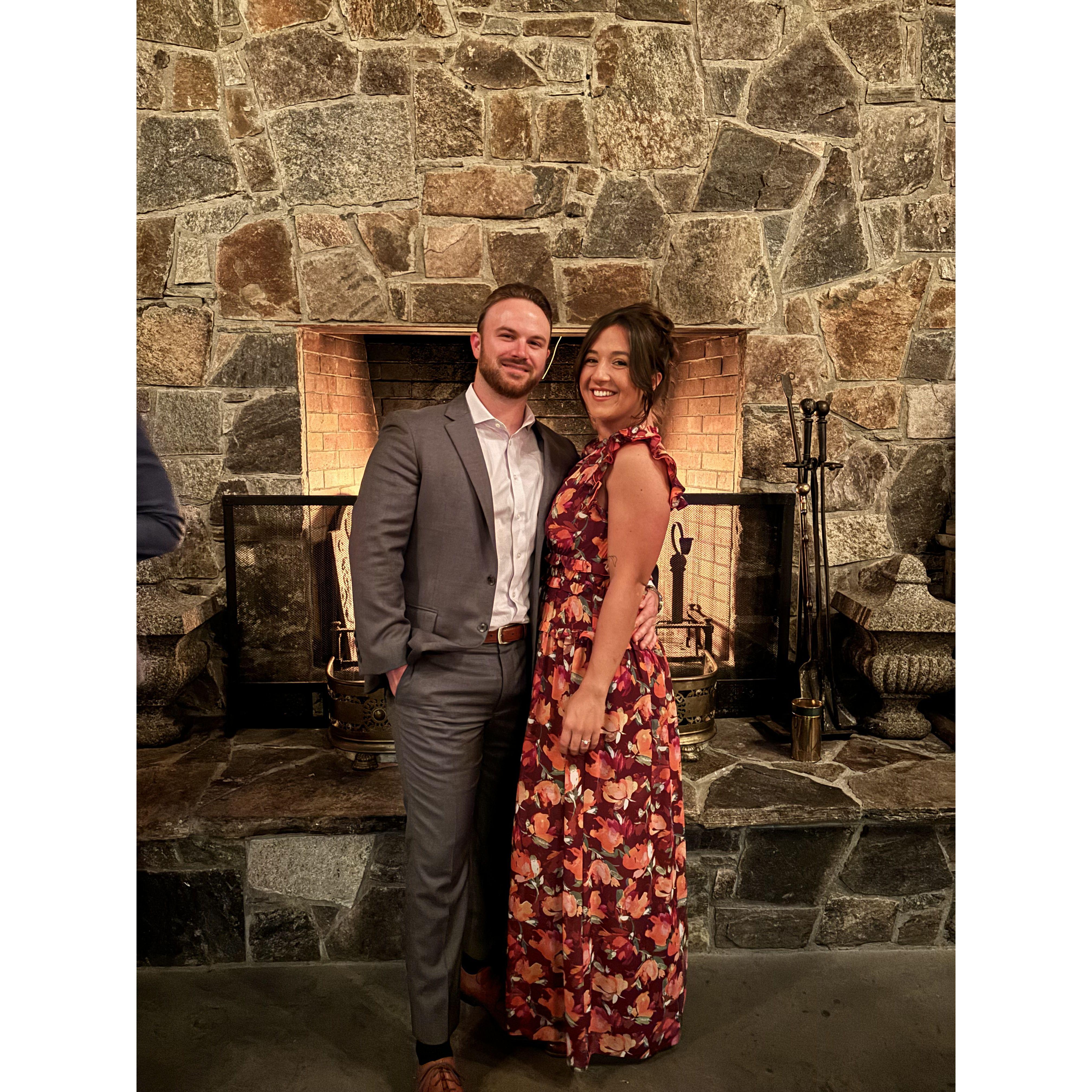 Celebrating our matchmakers! Joe & Leigh's Rehearsal Dinner. October 2024 | Sharon, CT