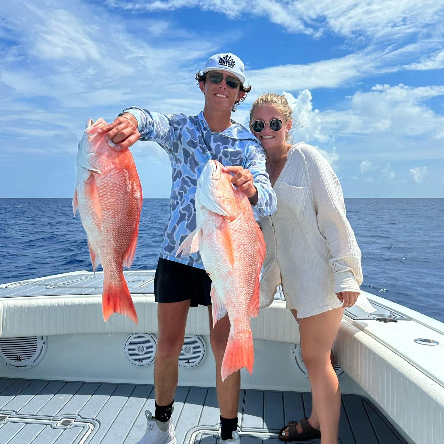 Off-shore fishing!