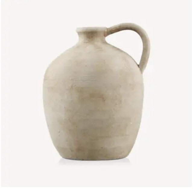 Ceramic Table Vase with Handle