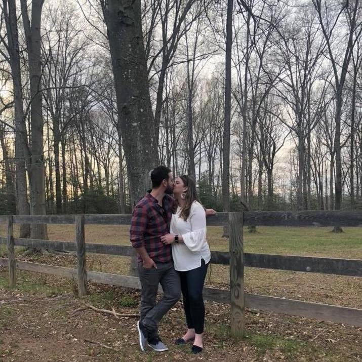 Our engagement party in Virginia