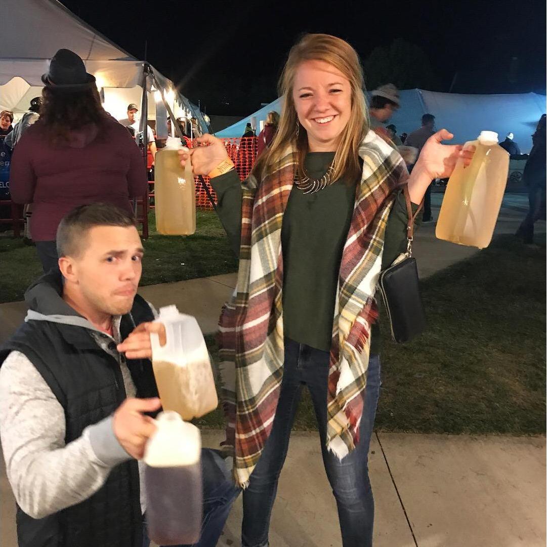 Minster Oktoberfest 2017: the next day Summer was the most hungover of her life and trying to survive in the seat next to Jordan. Summer said she loved him because he truly saw her at her lowest.