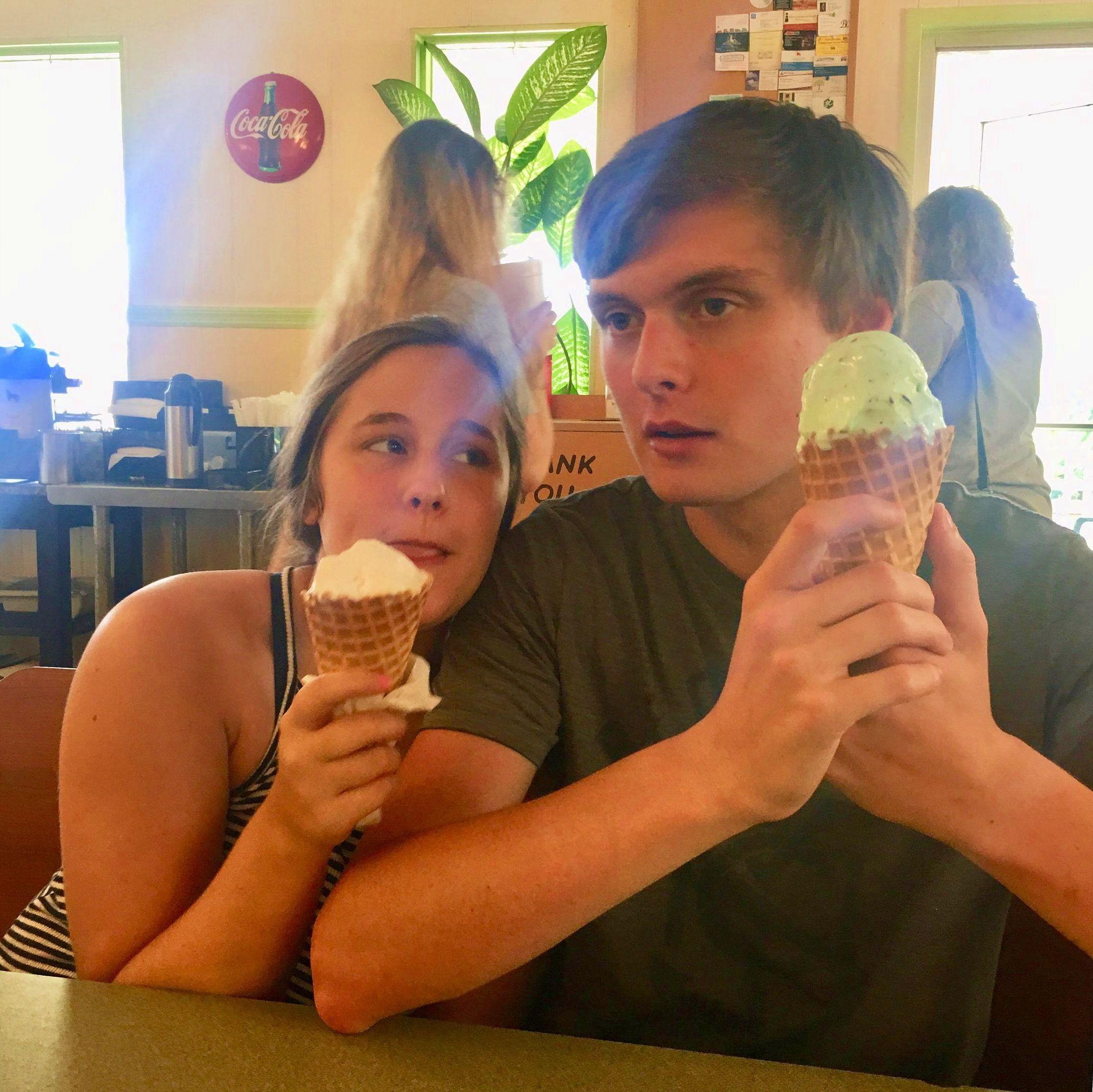 Ice cream at Tybee Island