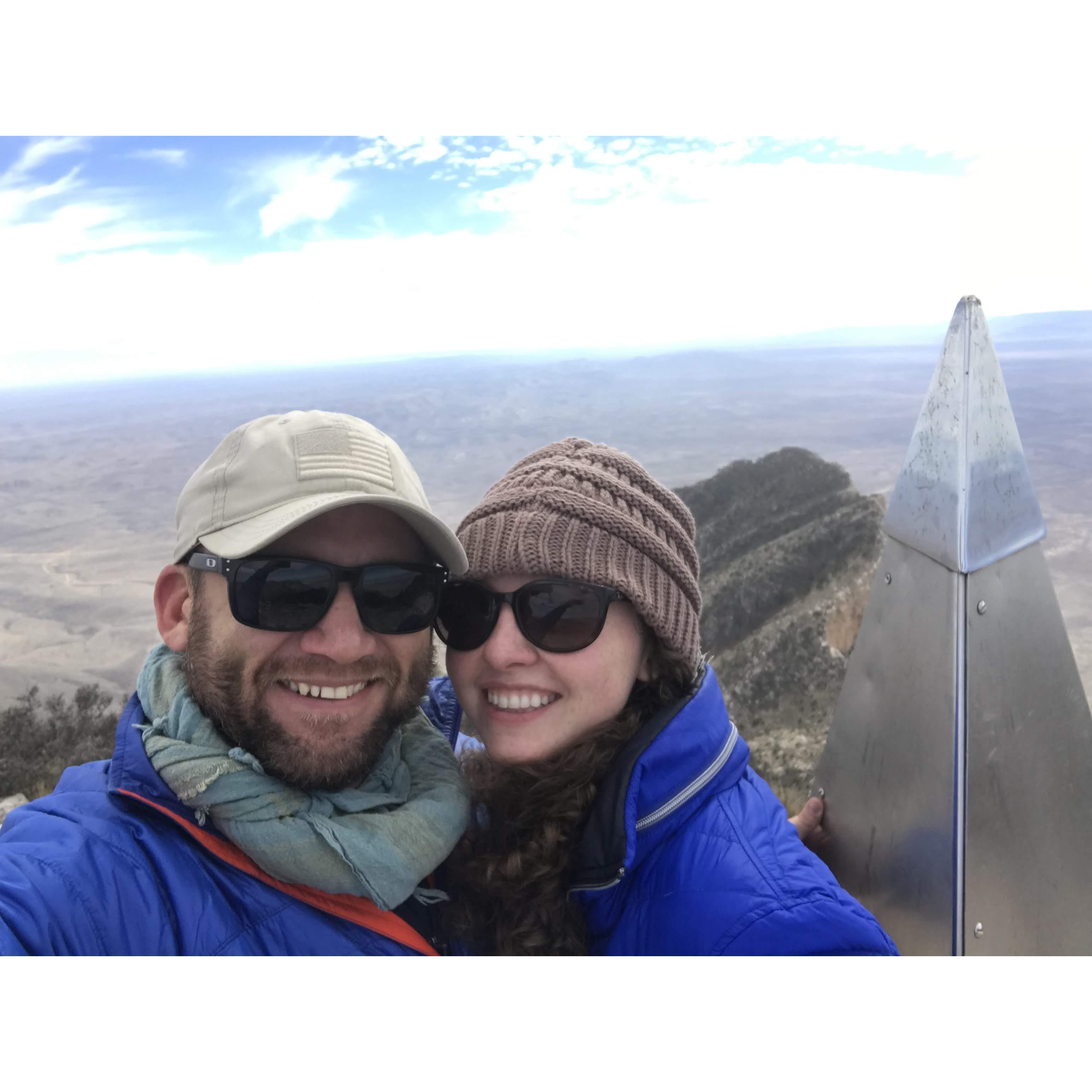 Top of Texas at Guadalupe Peak