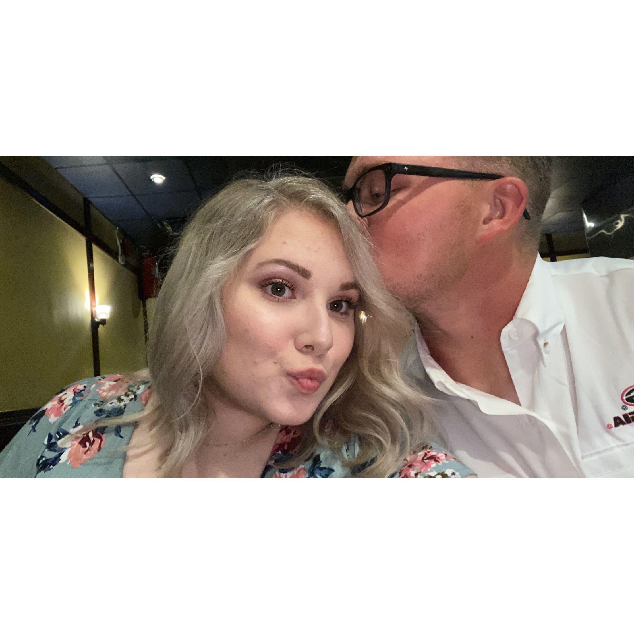 One of our very first pictures together!