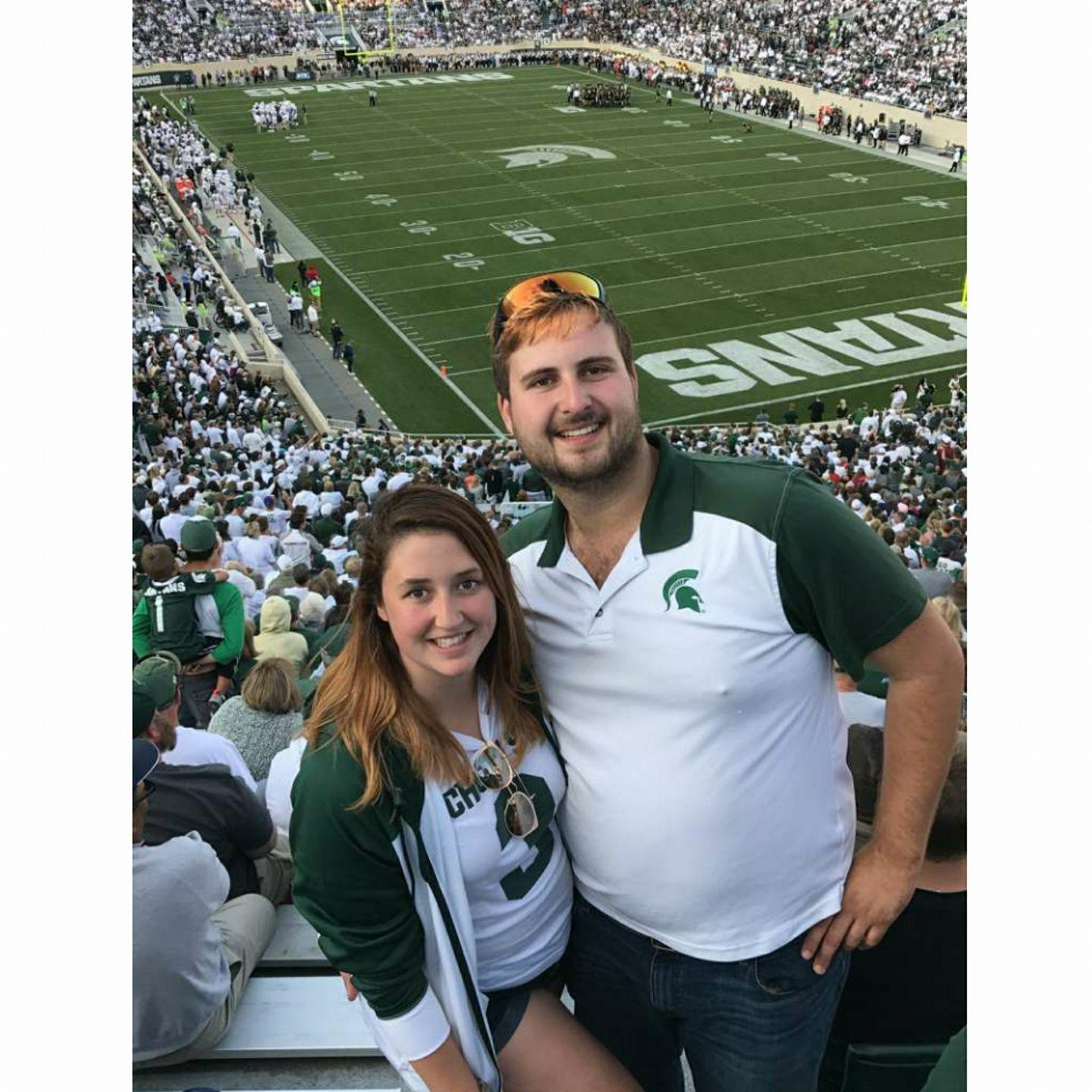 Cheering on the Spartans! (2017)